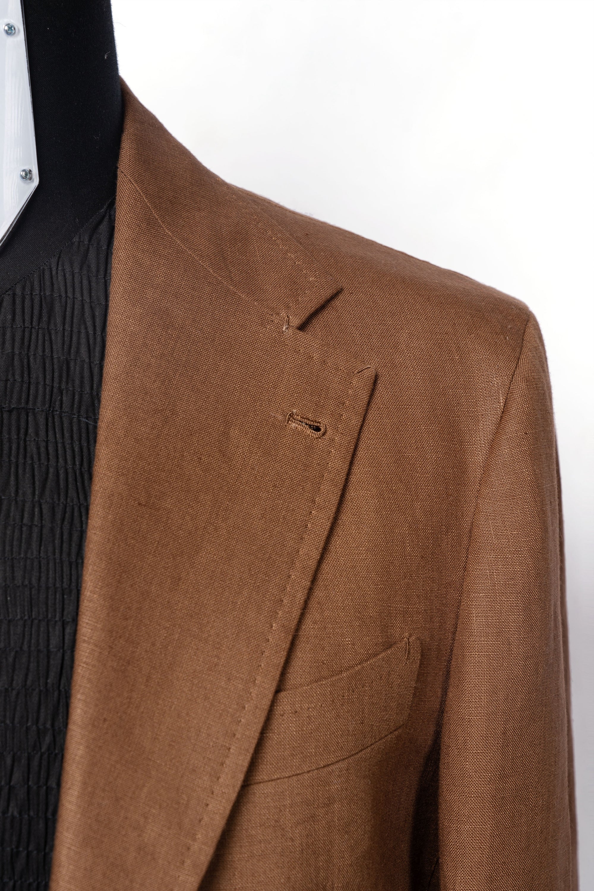 Tobacco Irish Linen Suit