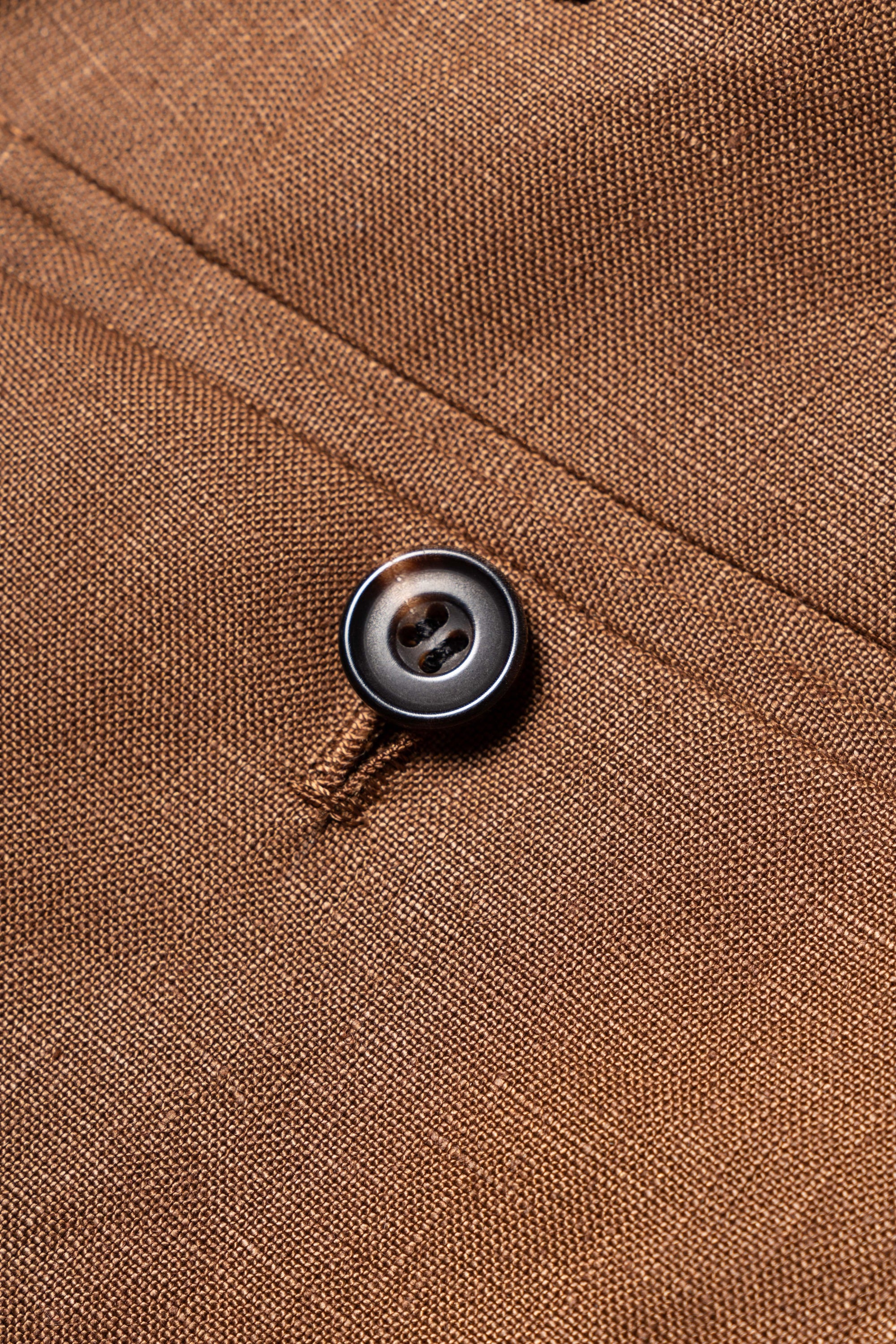 Tobacco Irish Linen Suit