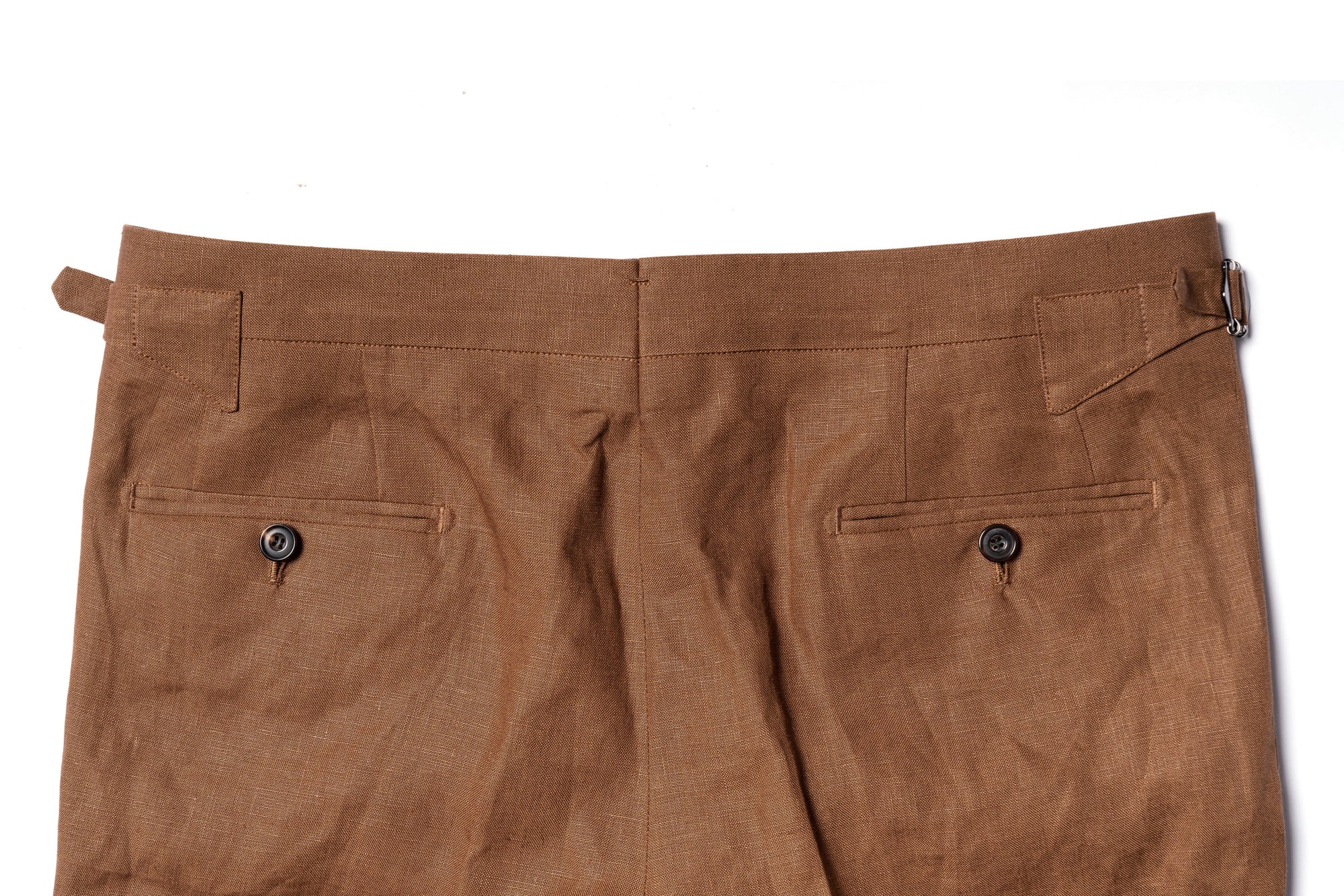 Tobacco Irish Linen Suit