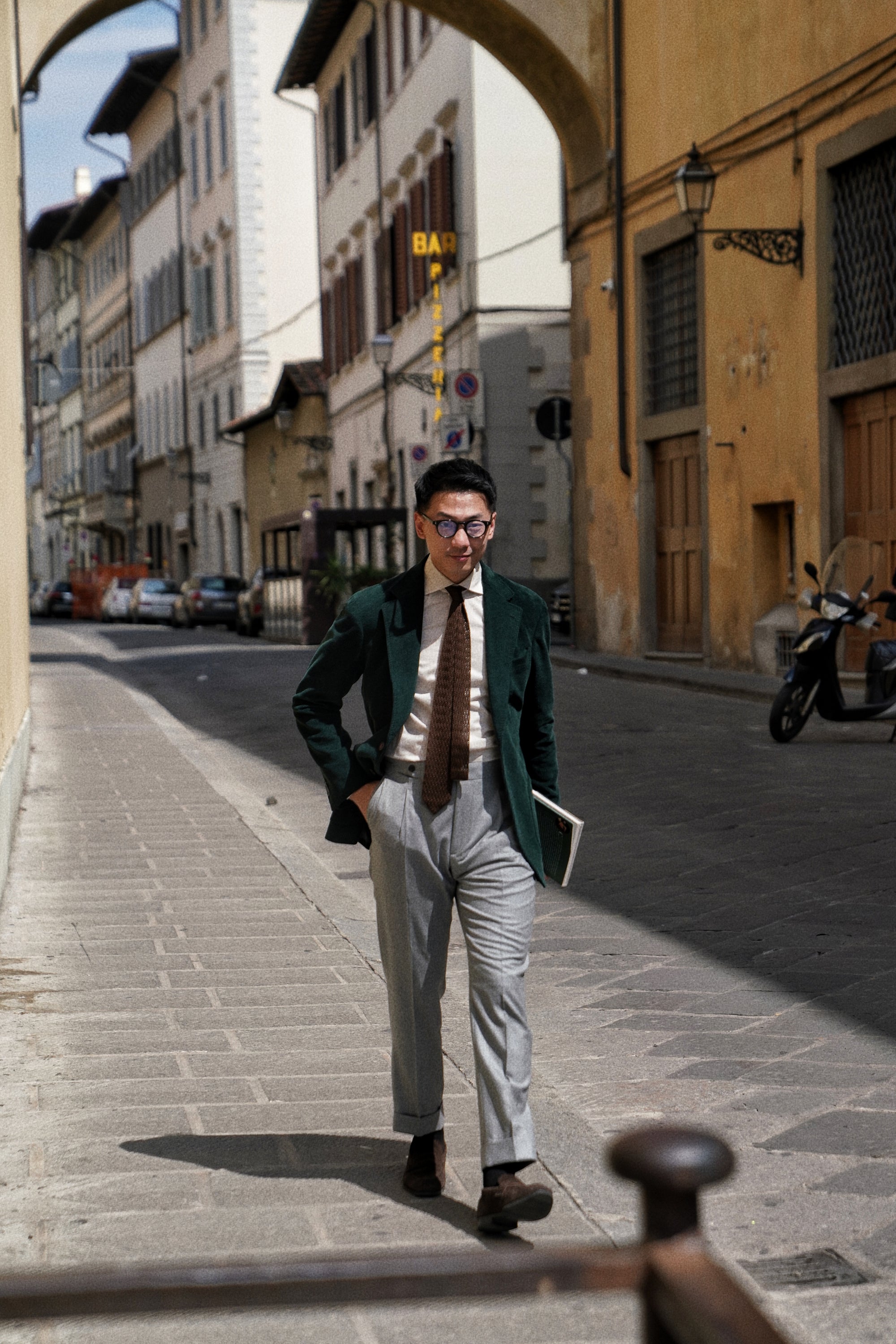 Dark Green Corduroy Jacket