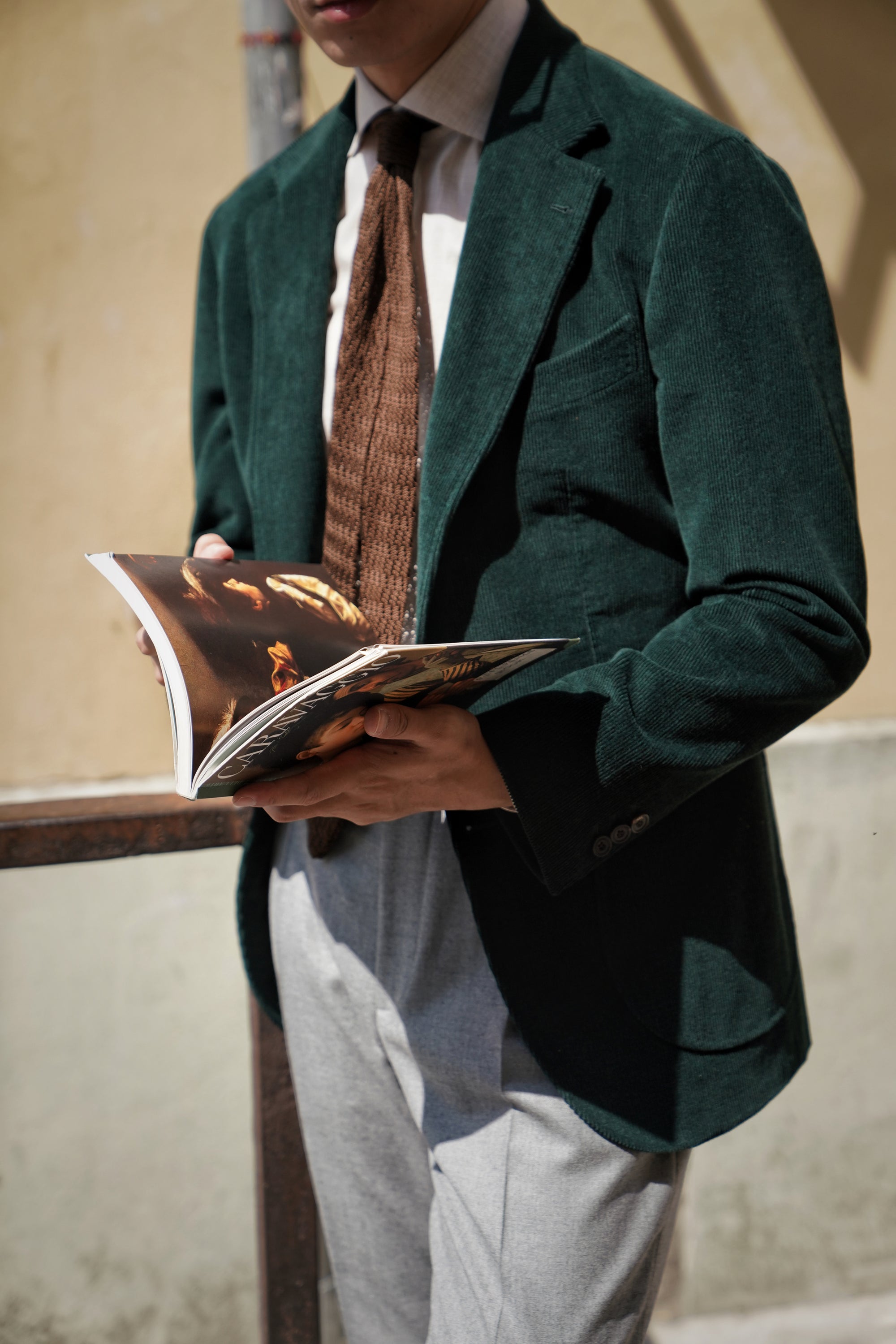 Dark Green Corduroy Jacket