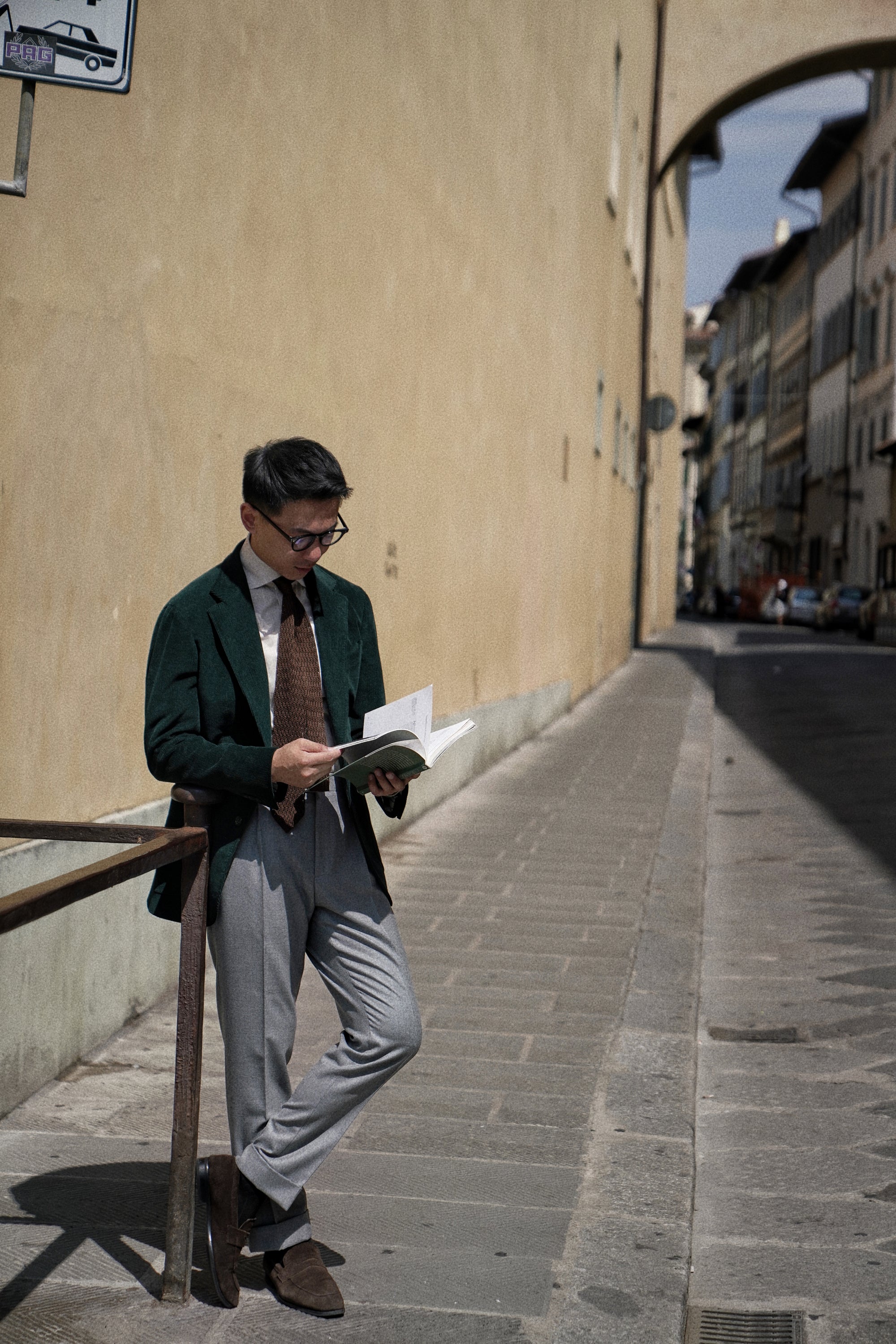 Dark Green Corduroy Jacket