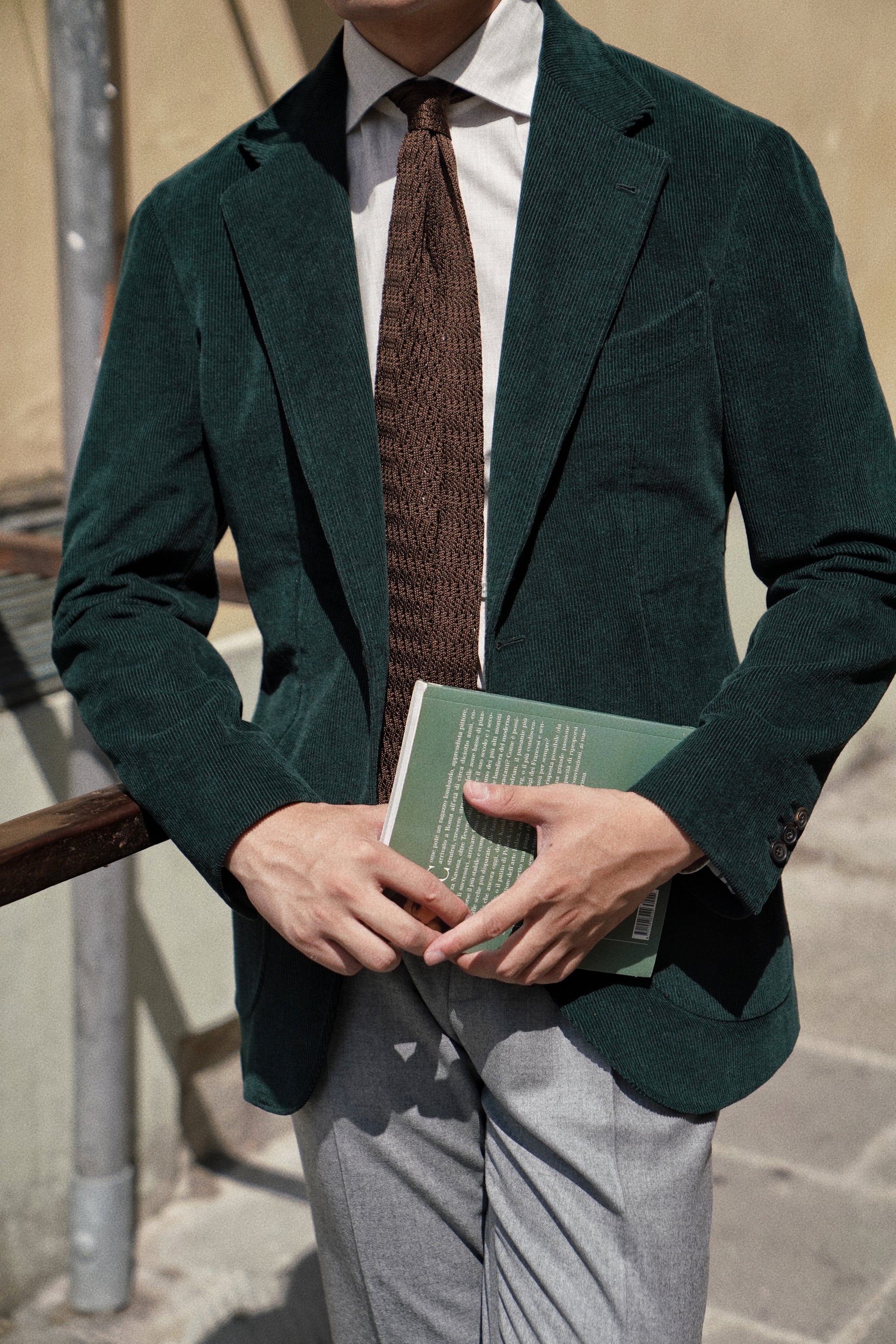Dark Green Corduroy Jacket