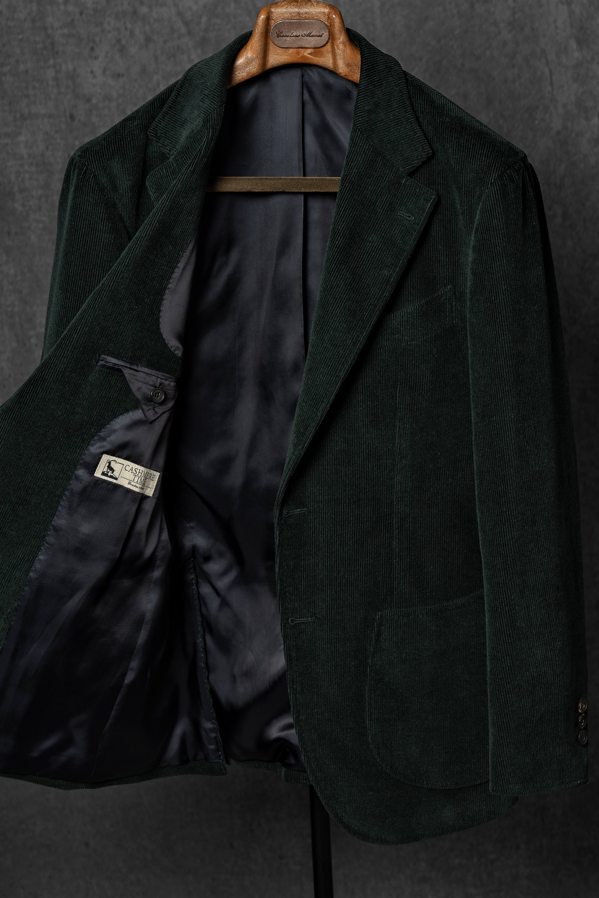 Dark Green Corduroy Jacket