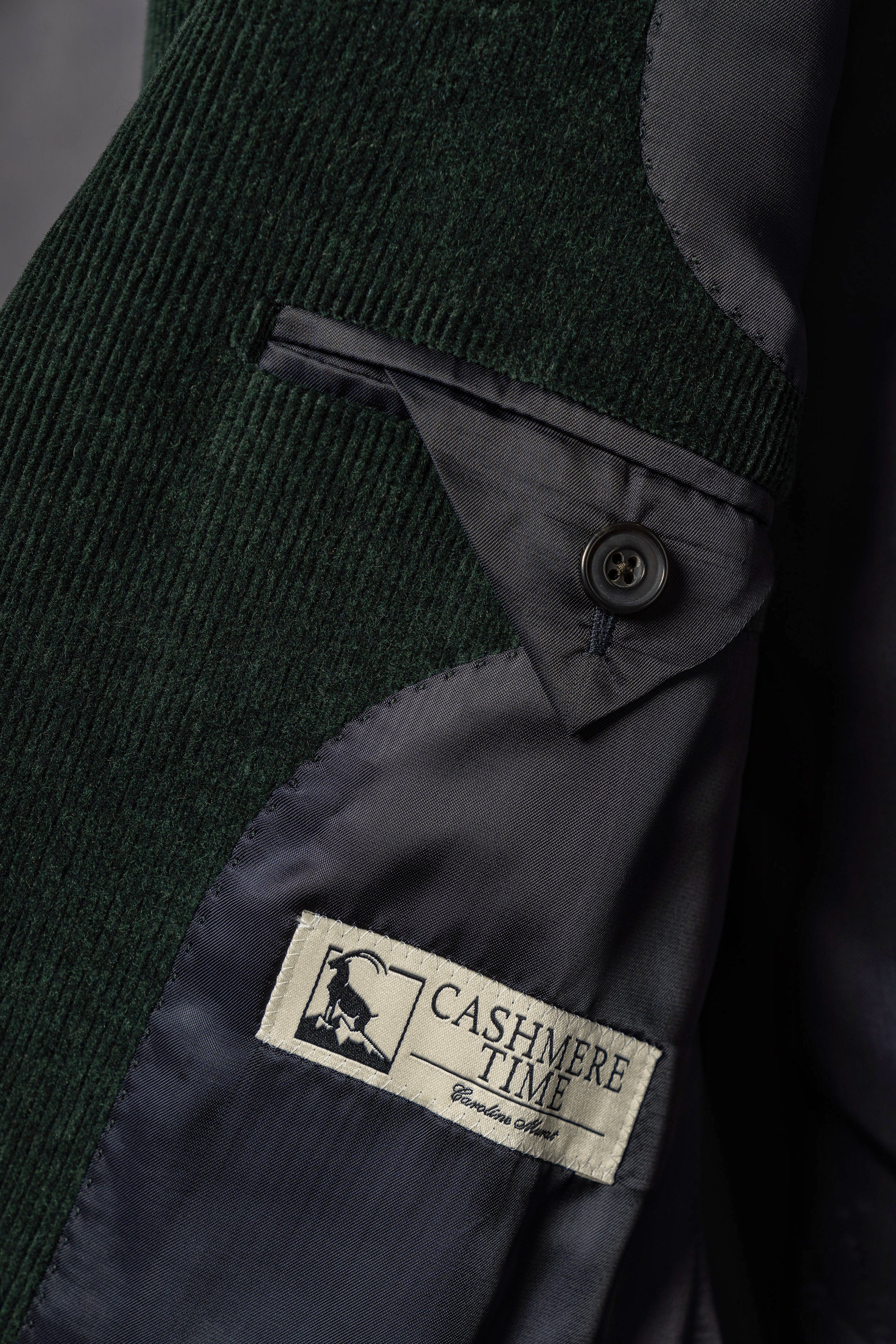 Dark Green Corduroy Jacket