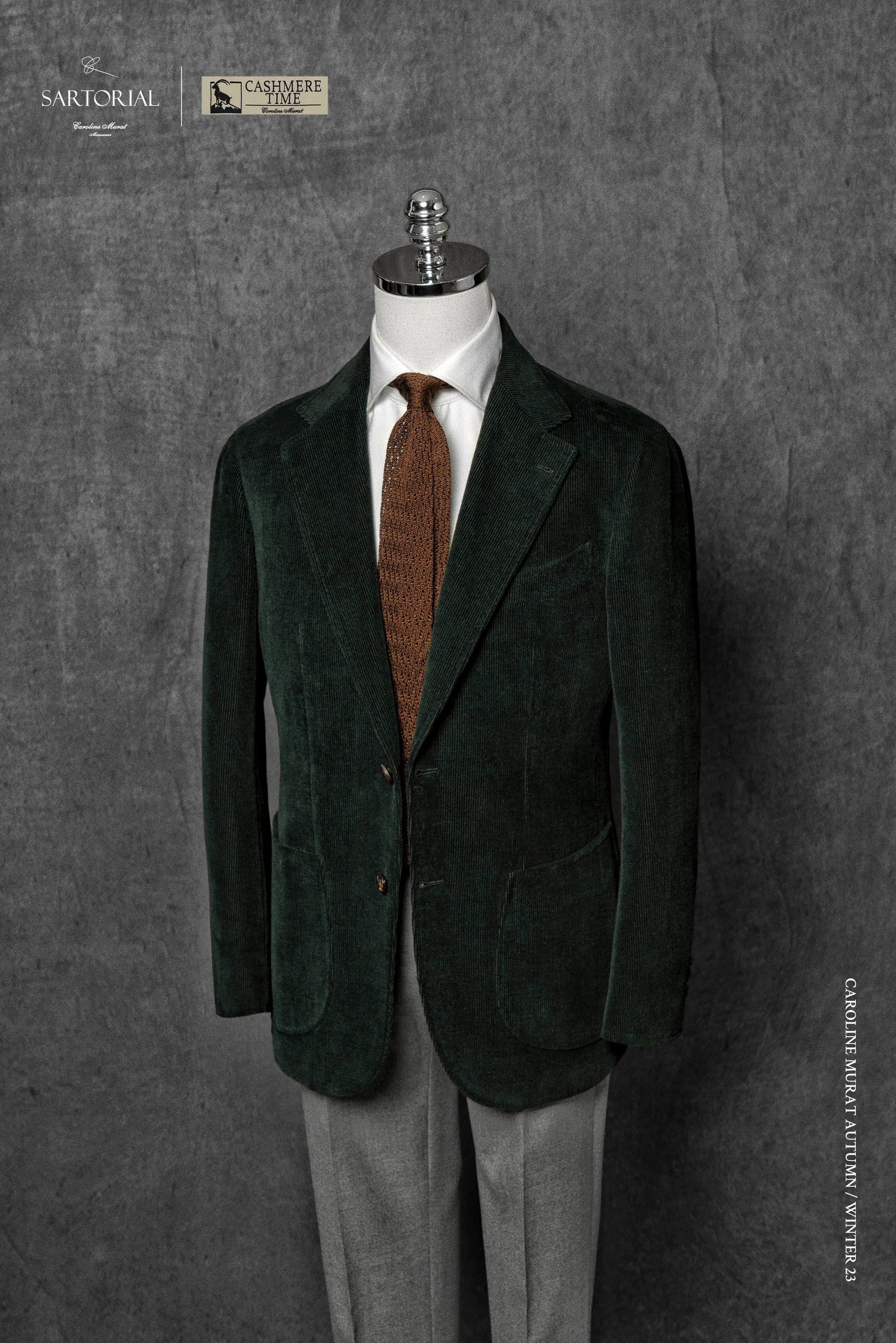 Dark Green Corduroy Jacket