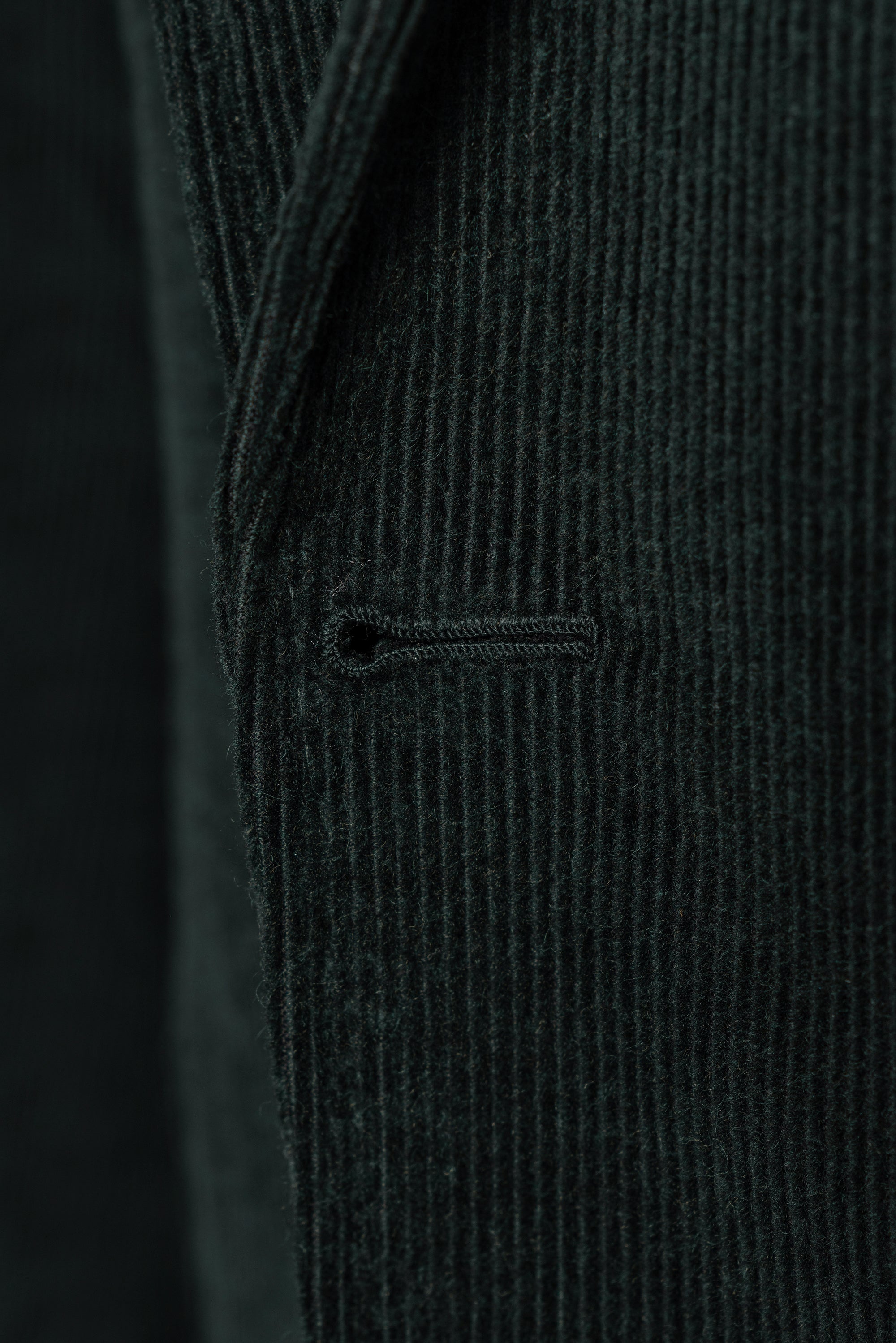 Dark Green Corduroy Jacket