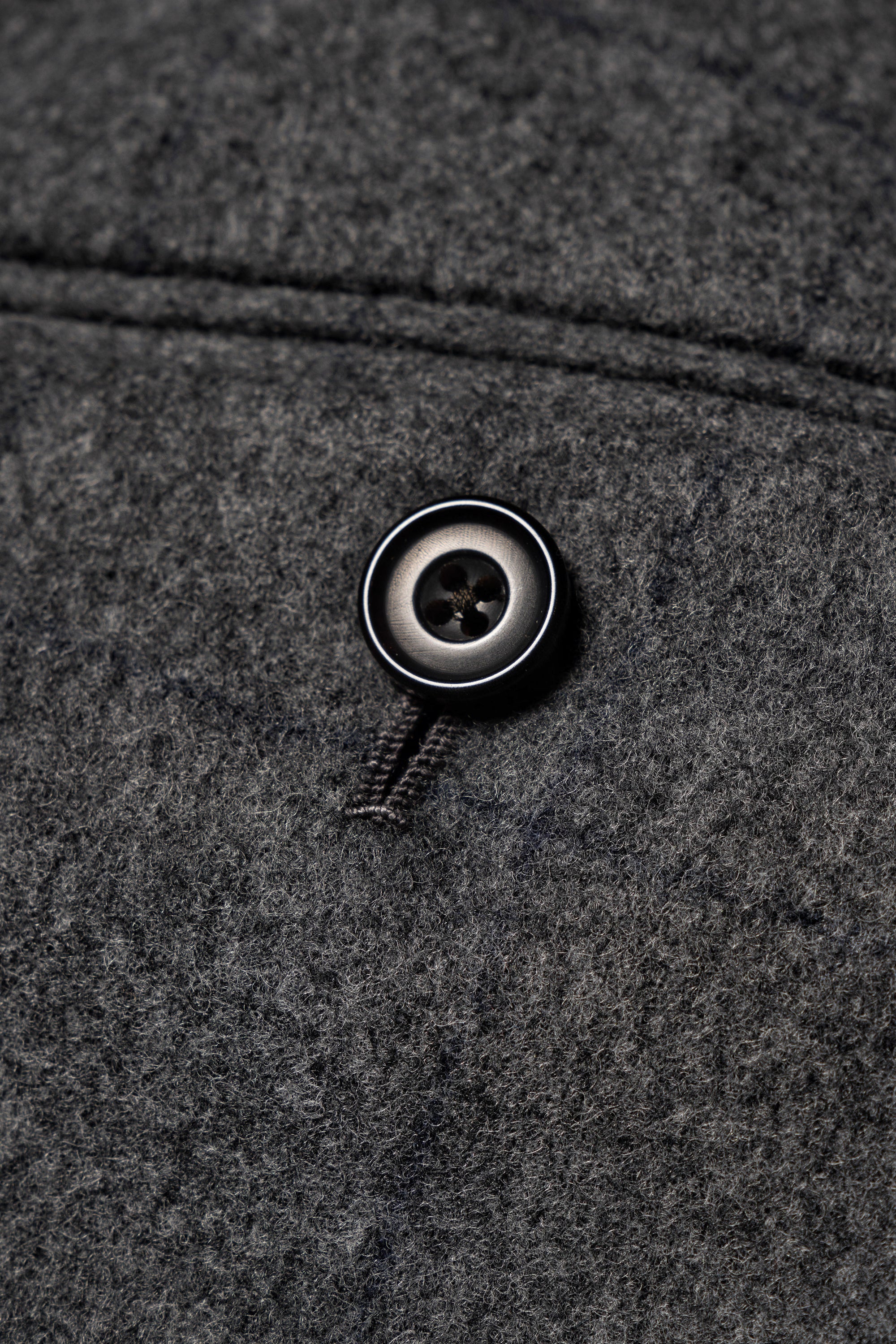 MTO Mid Grey Windowpane Flannel Suit