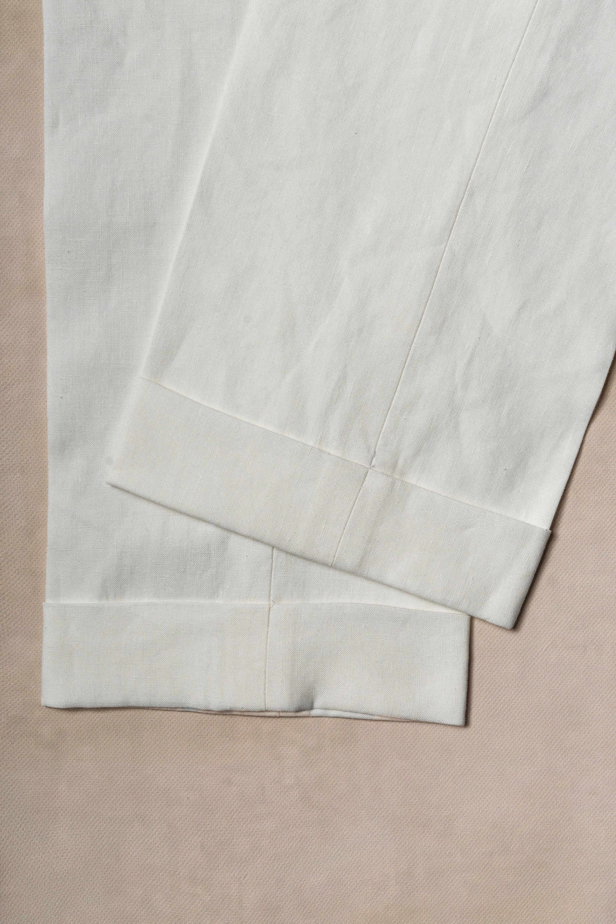 MTO Ivory Linen Suit