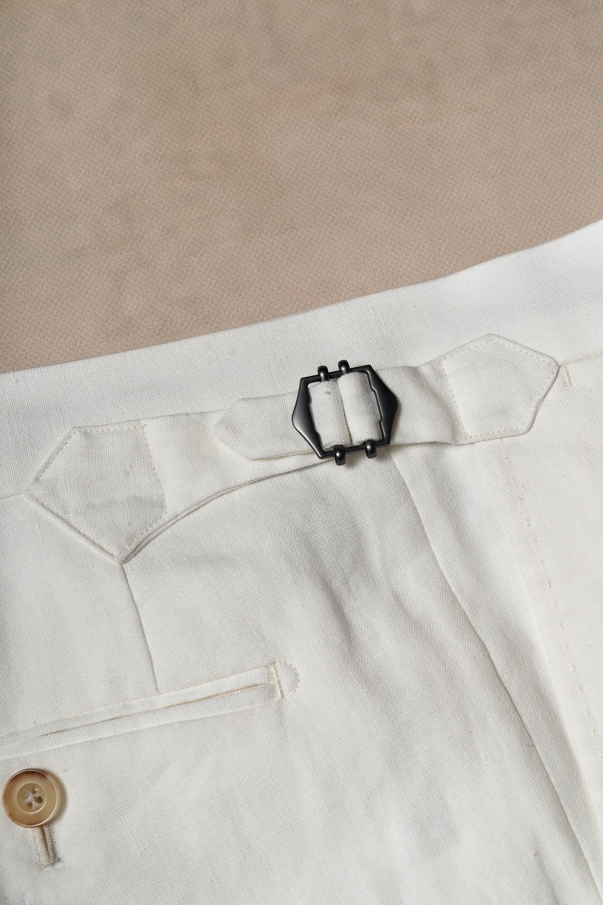 MTO Ivory Linen Suit
