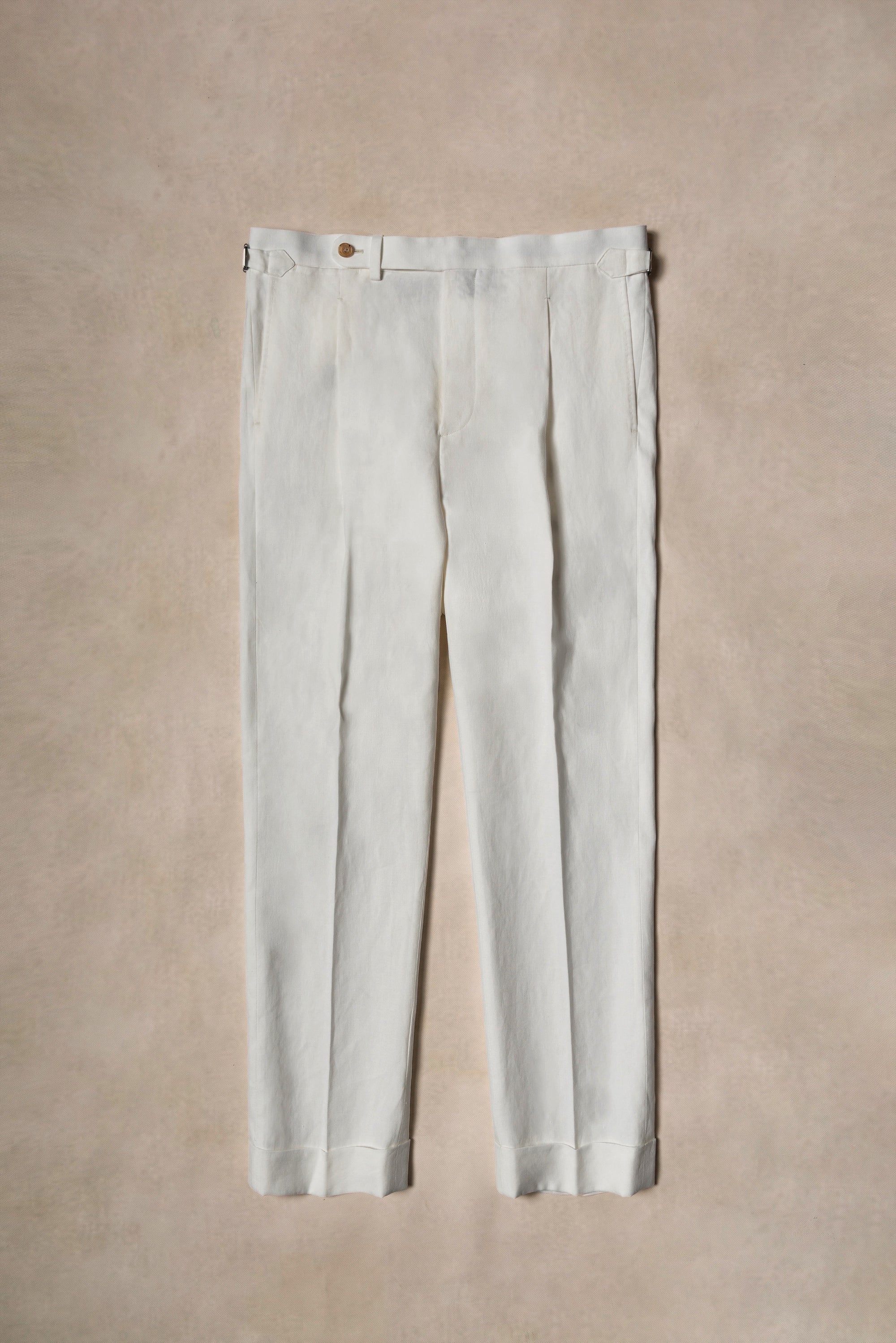 MTO Ivory Linen Suit