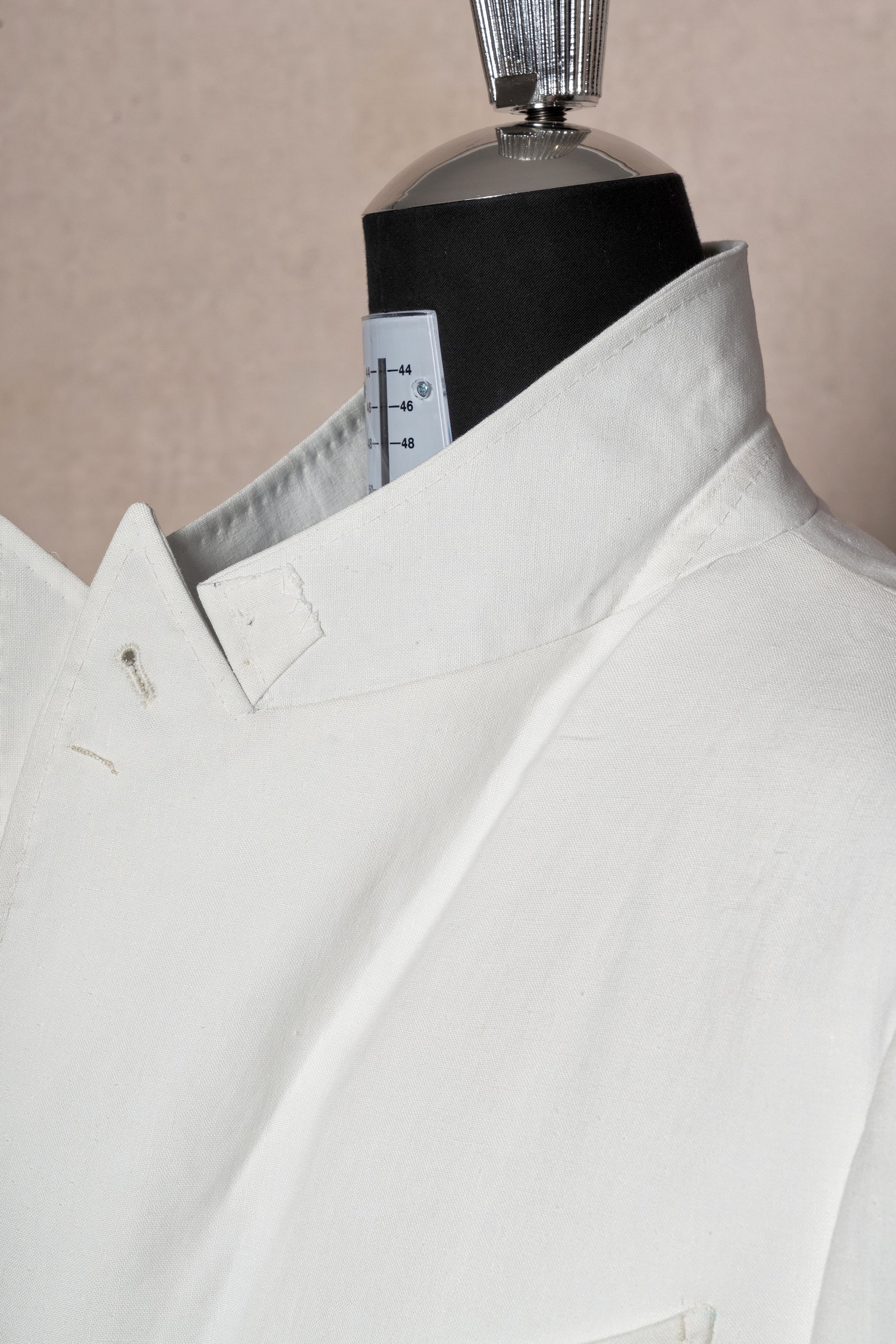 MTO Ivory Linen Suit
