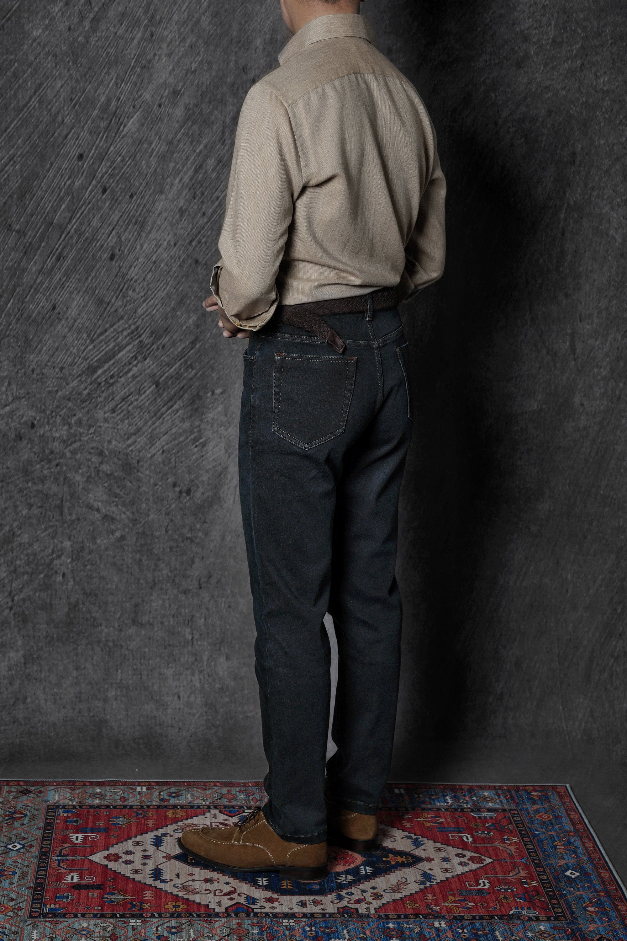 Original Cashmere Blending Denim Jeans