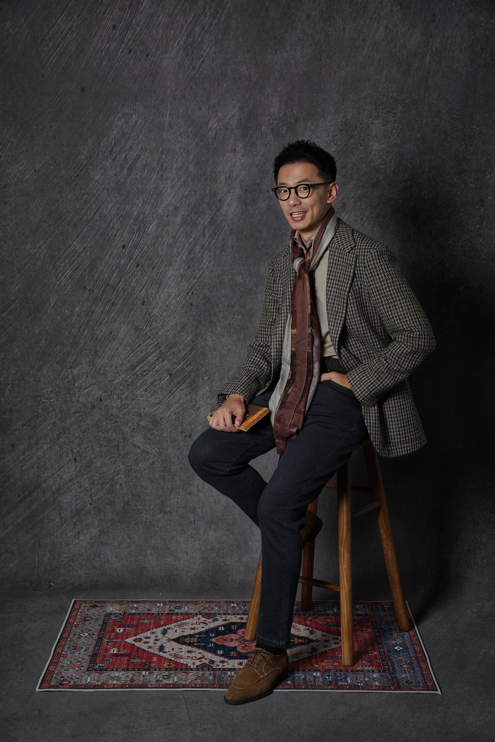 Original Cashmere Blending Denim Jeans