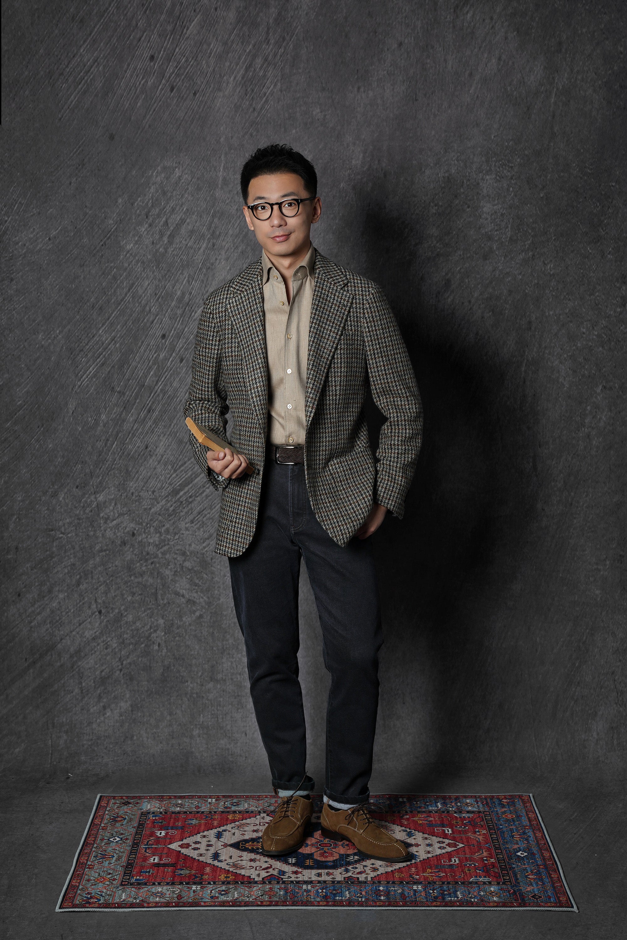 Original Cashmere Blending Denim Jeans