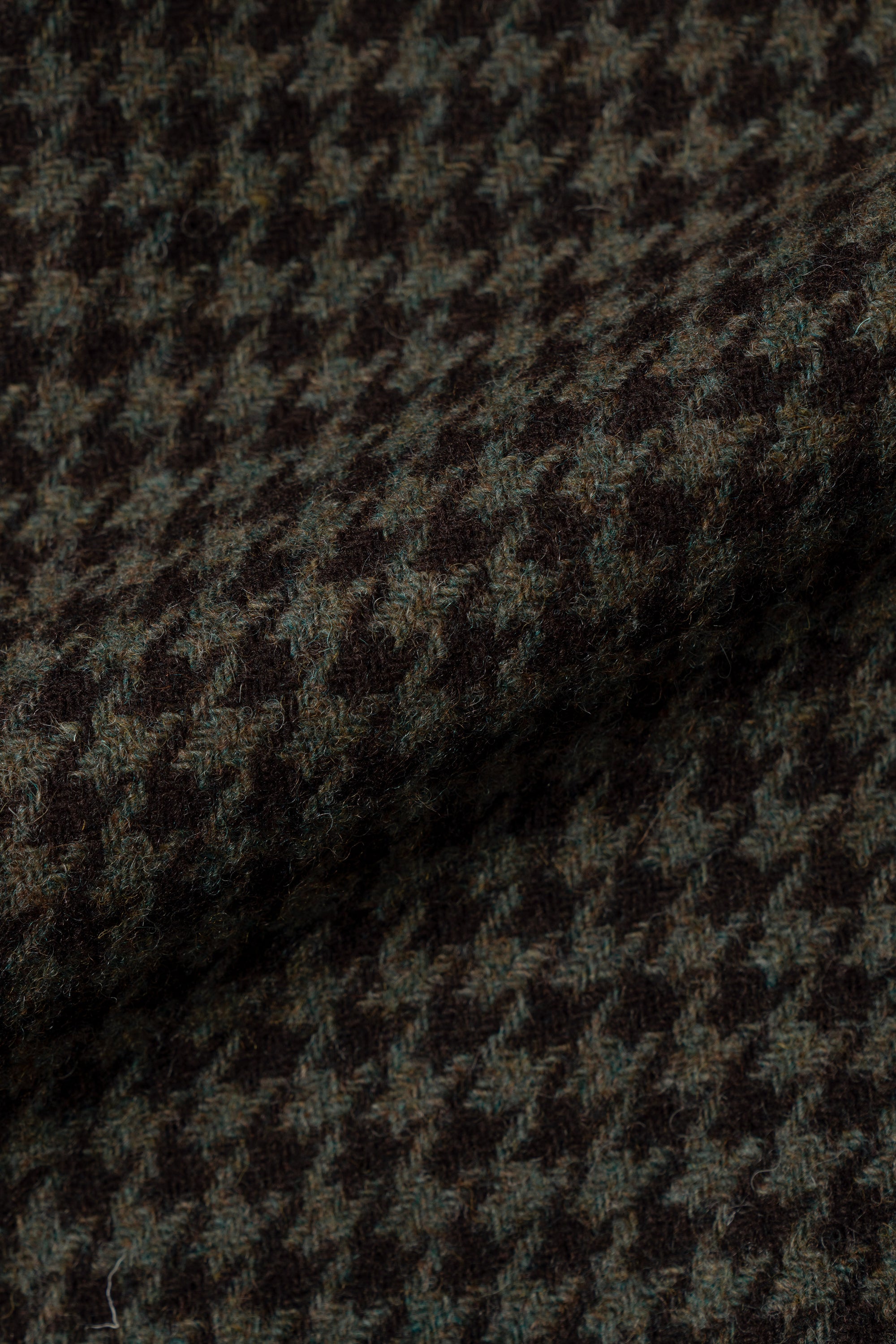 MTO Olive Brown Houndstooth Jacket