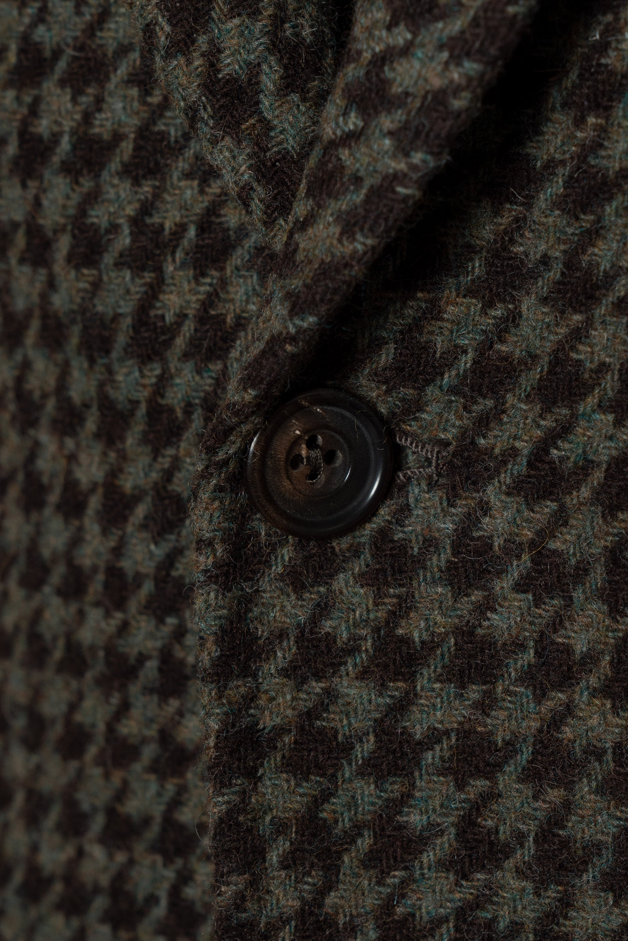 MTO Olive Brown Houndstooth Jacket