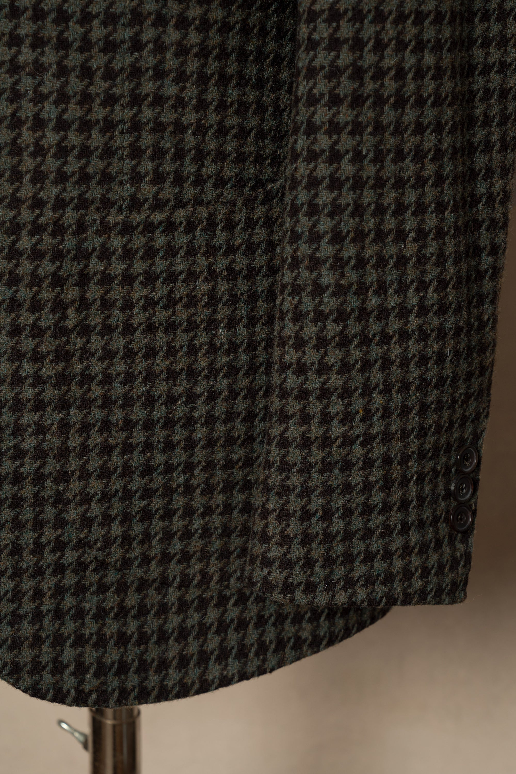 MTO Olive Brown Houndstooth Jacket