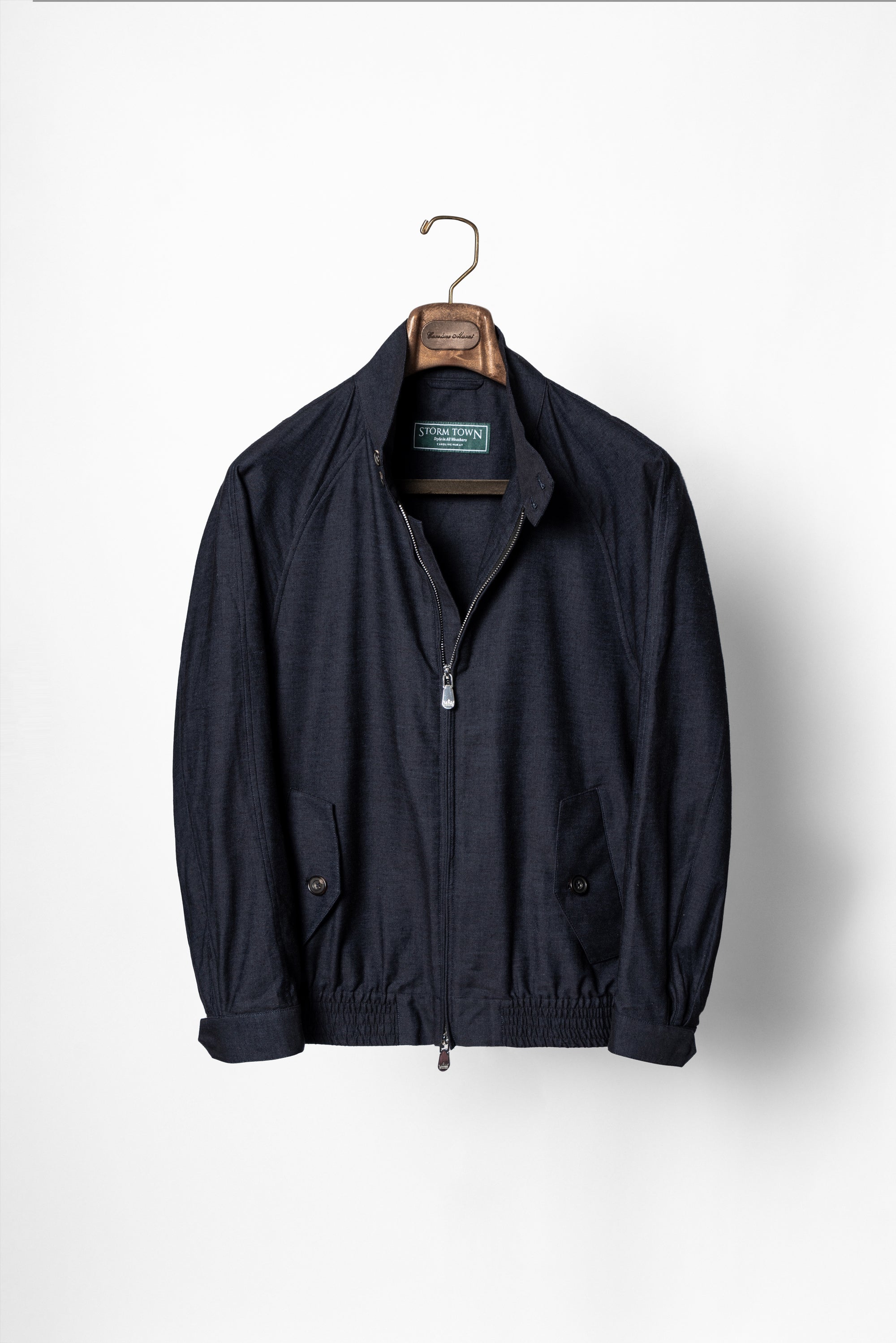 Navy Cotton Wool G9 Jacket
