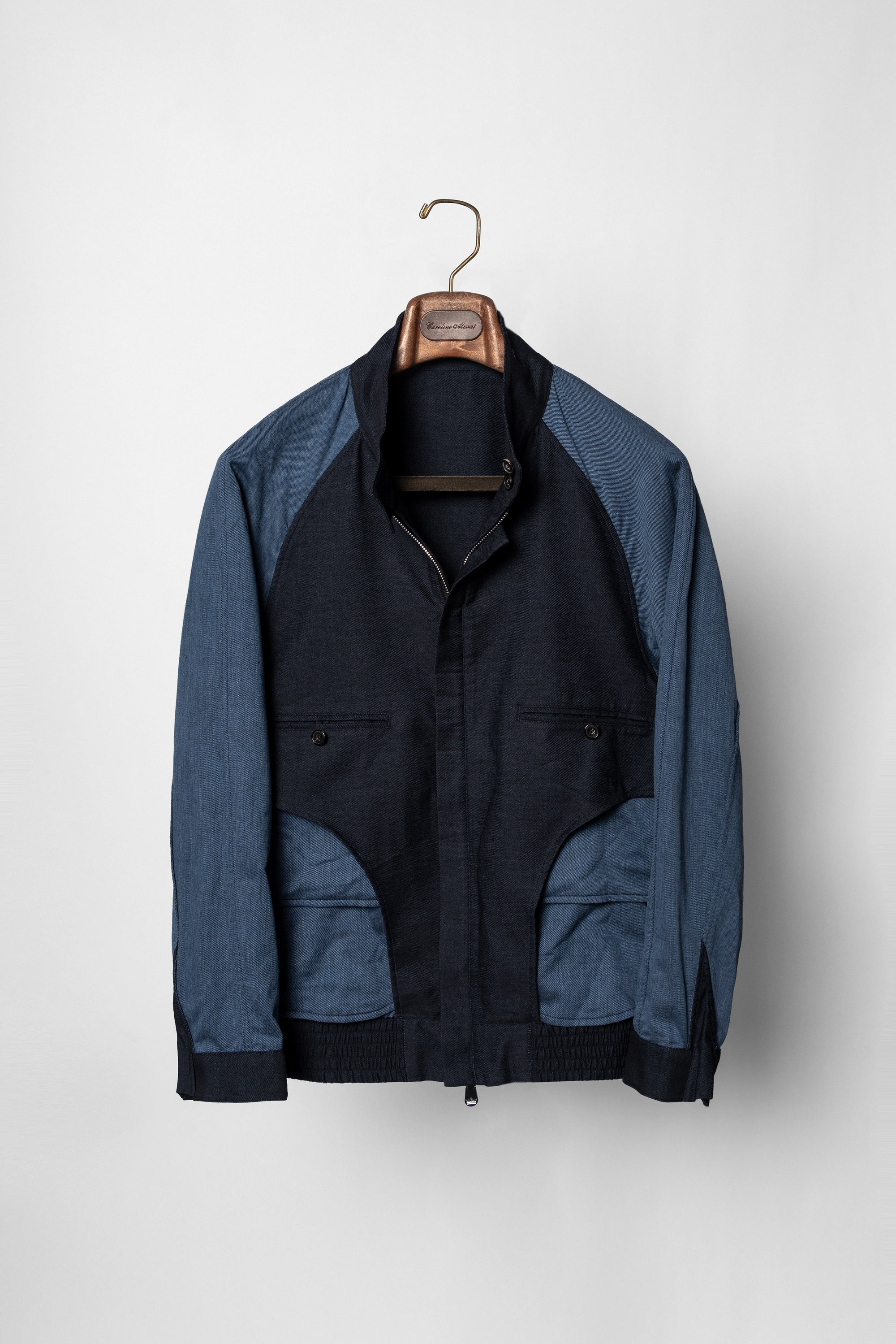 Navy Cotton Wool G9 Jacket