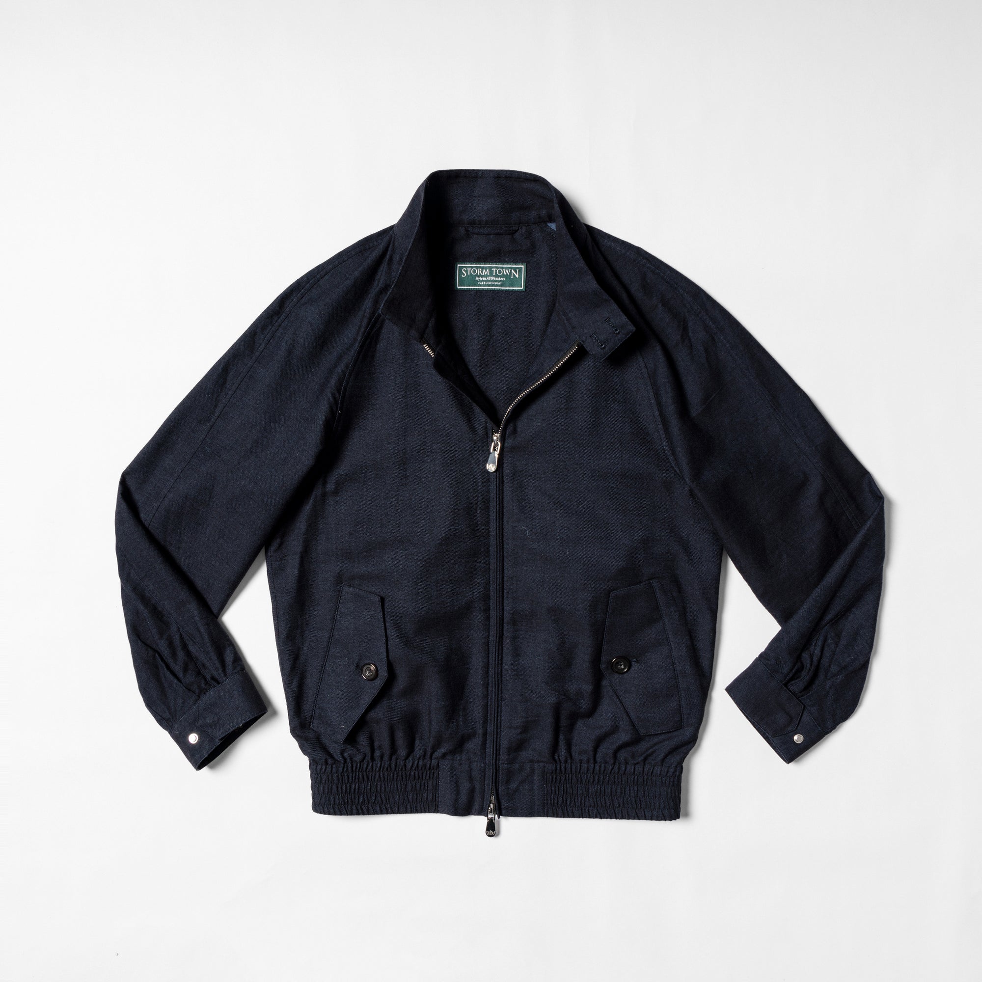 Navy Cotton Wool G9 Jacket