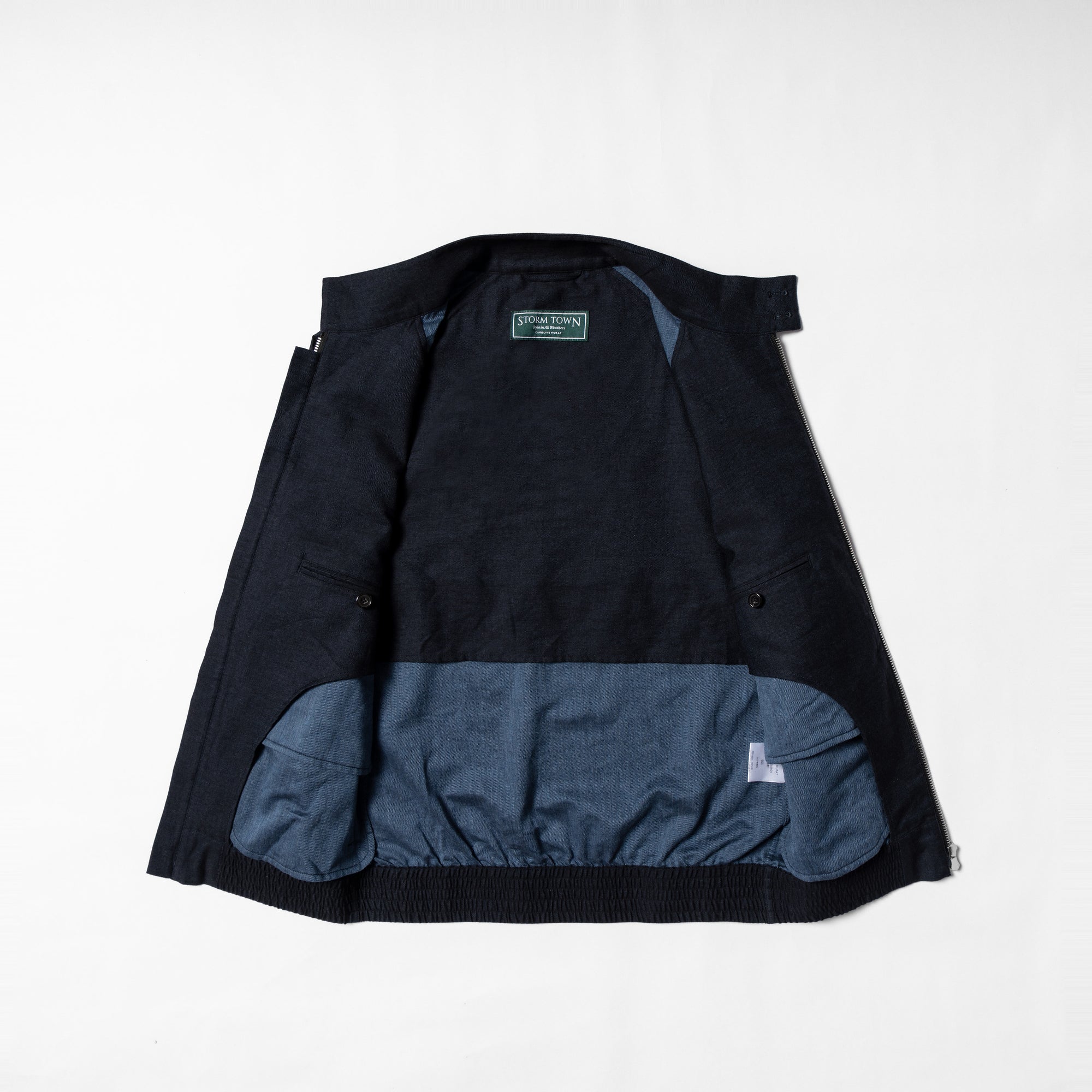Navy Cotton Wool G9 Jacket