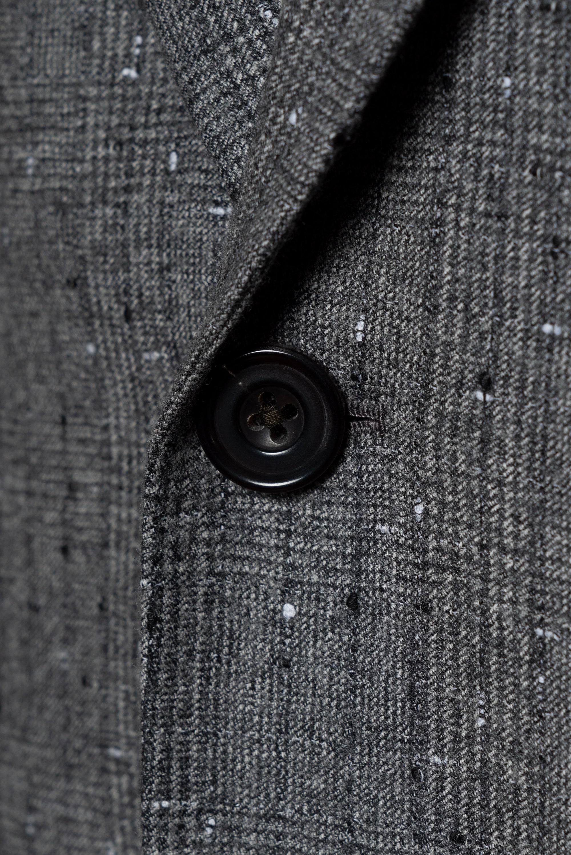 Grey Dotted Glen Check Suit