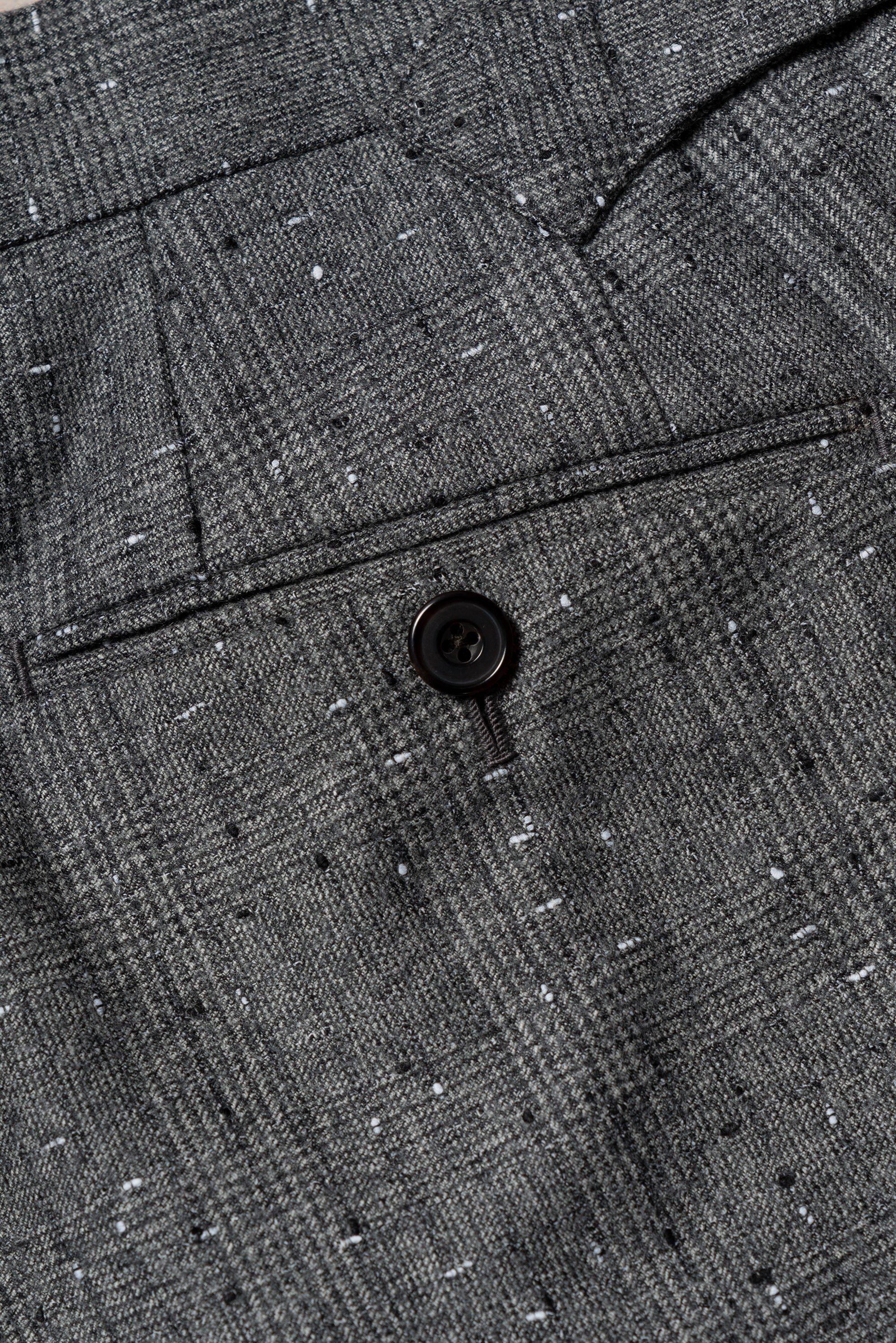 Grey Dotted Glen Check Suit