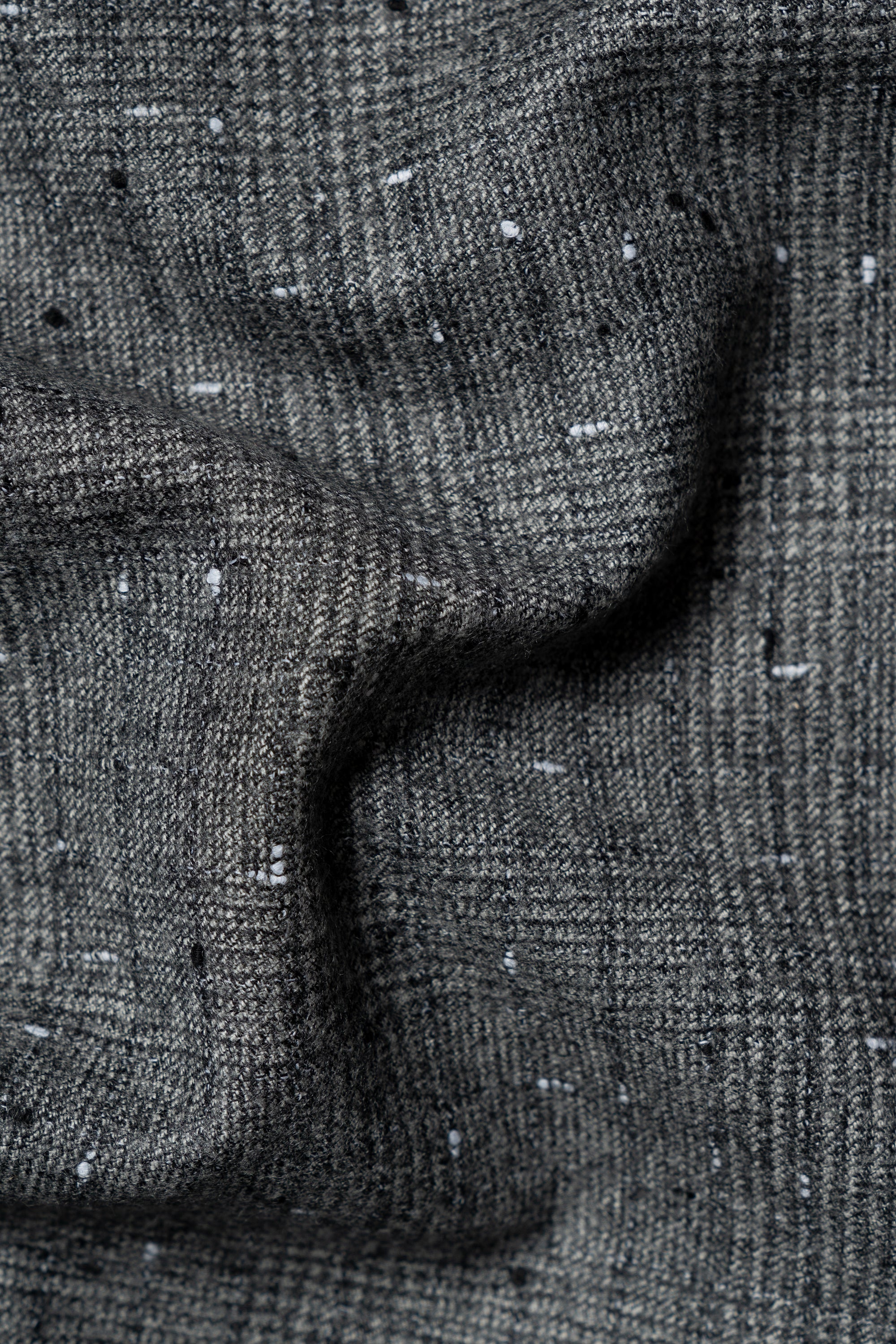 Grey Dotted Glen Check Suit
